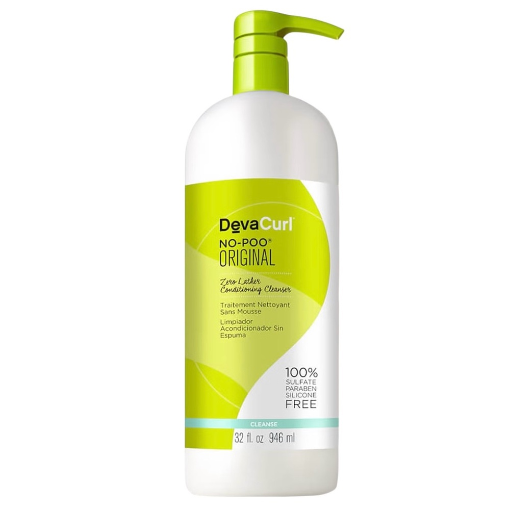 DevaCurl No-Poo Original Zero Lather Conditioning Curl Cleanser W/ Rich Moisture